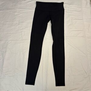 Lululemon Women’s 6 Black Leggings Older Style Low Rise